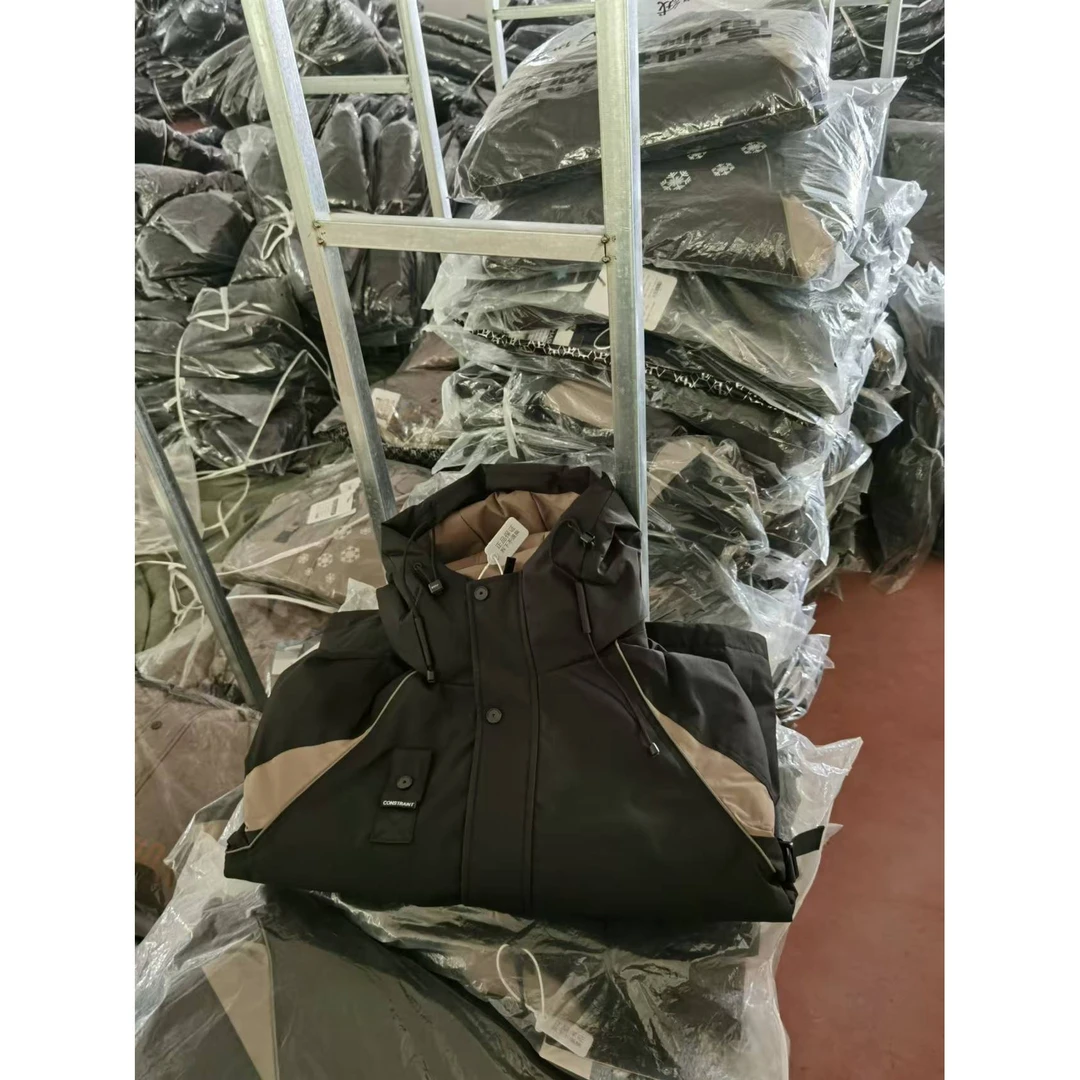 401-情侣款保暖百搭冲锋风衣外套