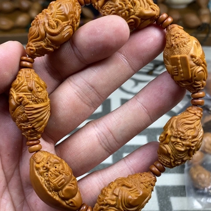 手串/手链橄榄核橄榄核雕工艺手串