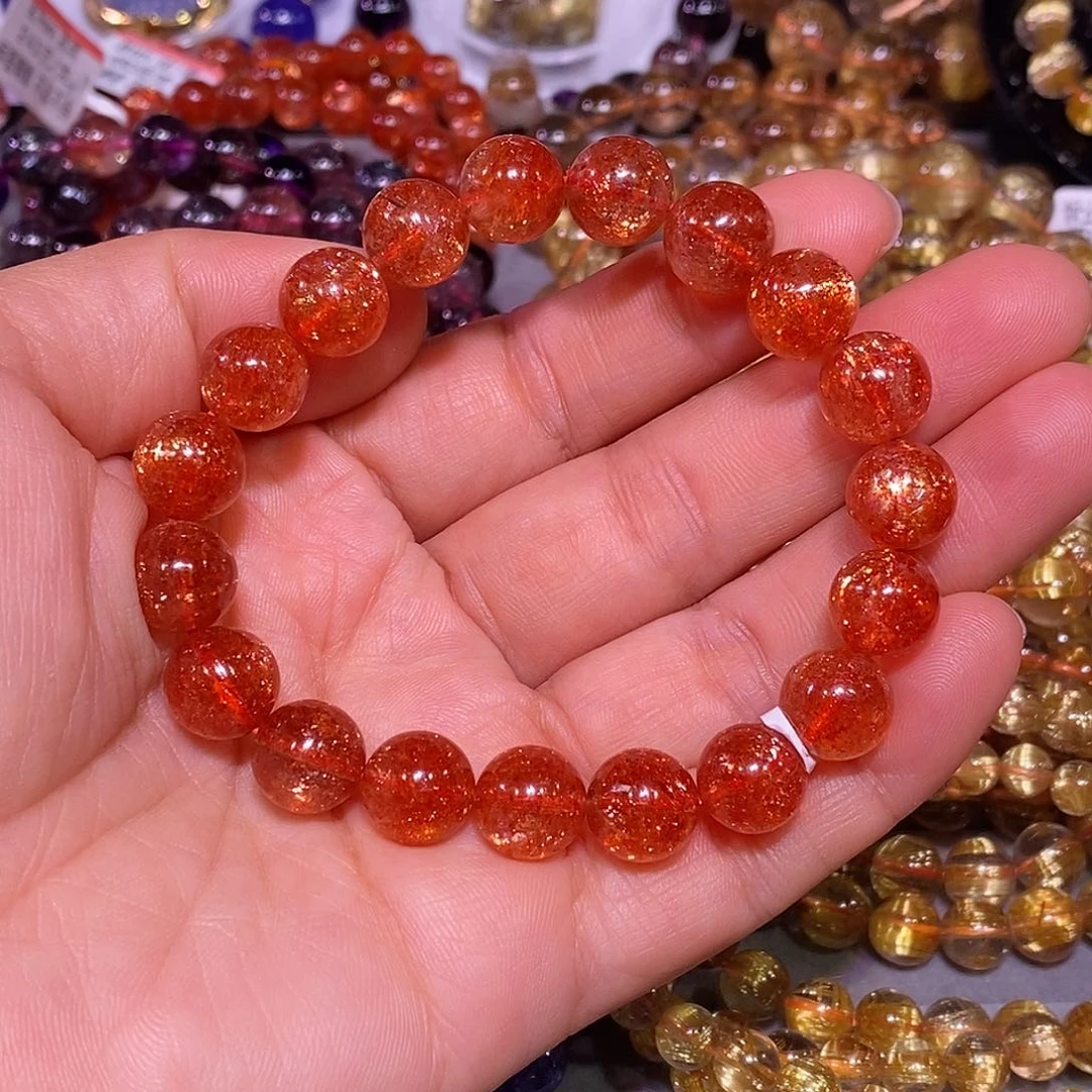 未镶嵌手链日光石金太阳10.8