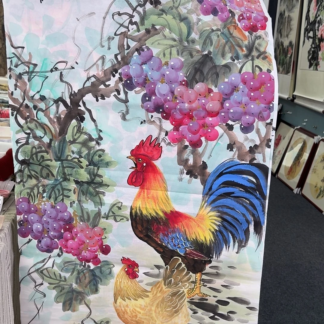 纯手绘的好看作品