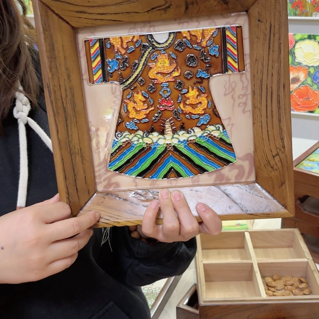 瓷片27.27老榆木框特价福利