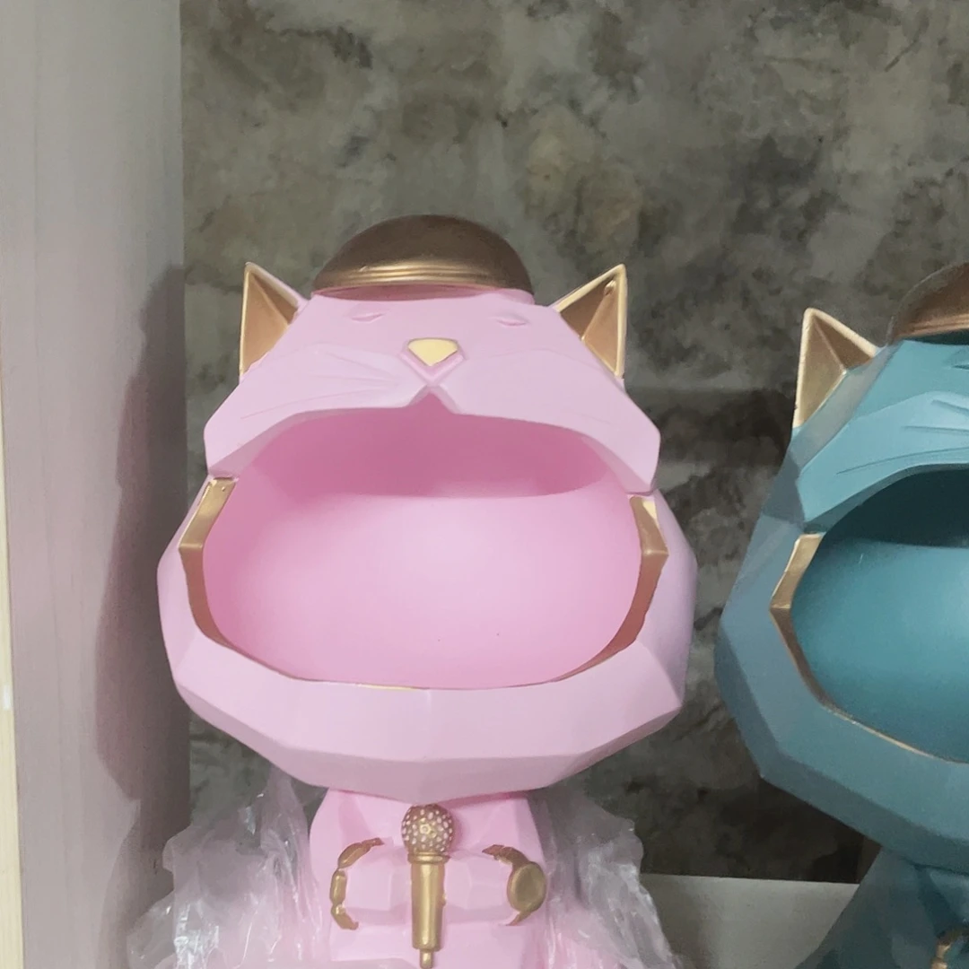 有机玻璃粉色大嘴猫11111111