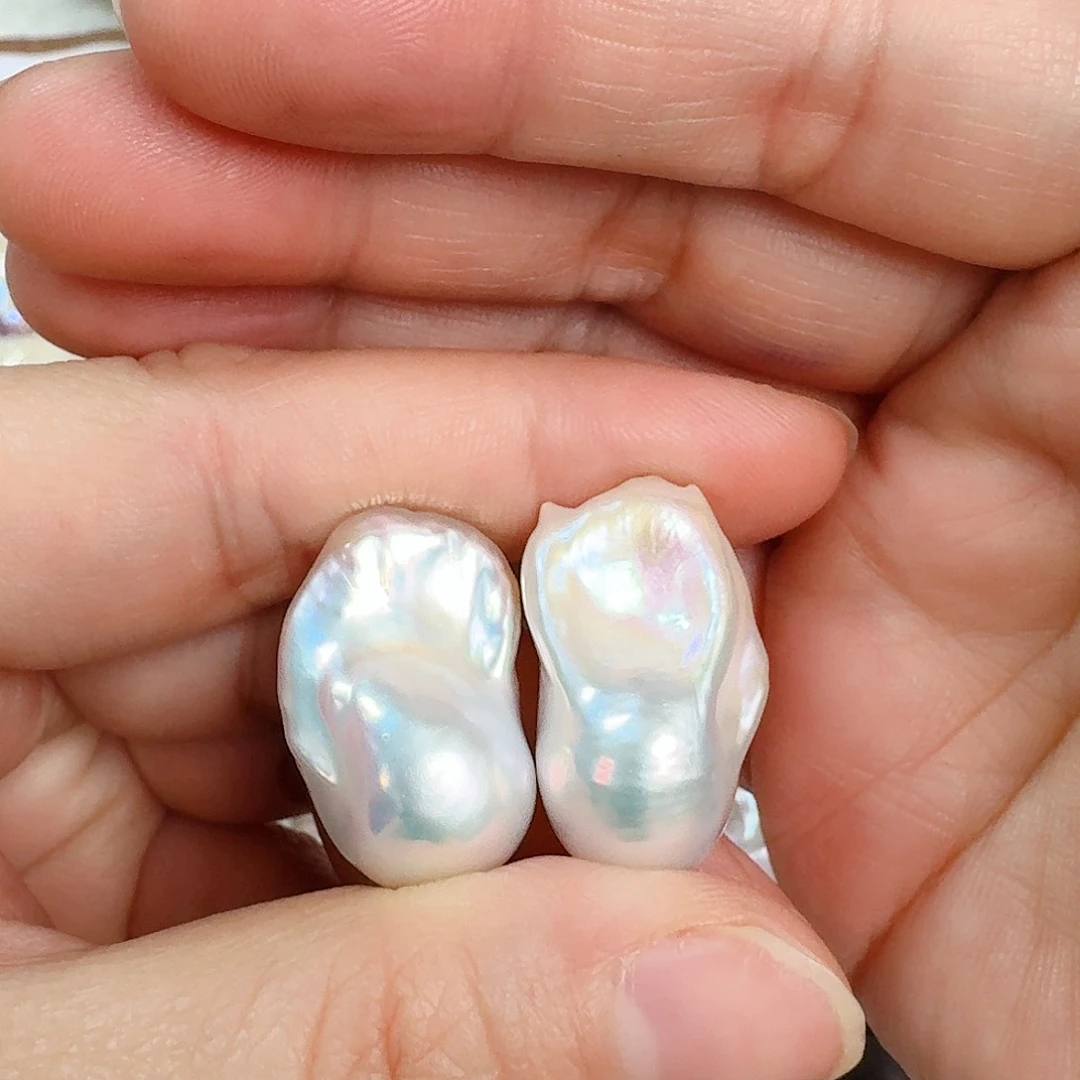 淡水珍珠颈饰银S925镶嵌化***冰