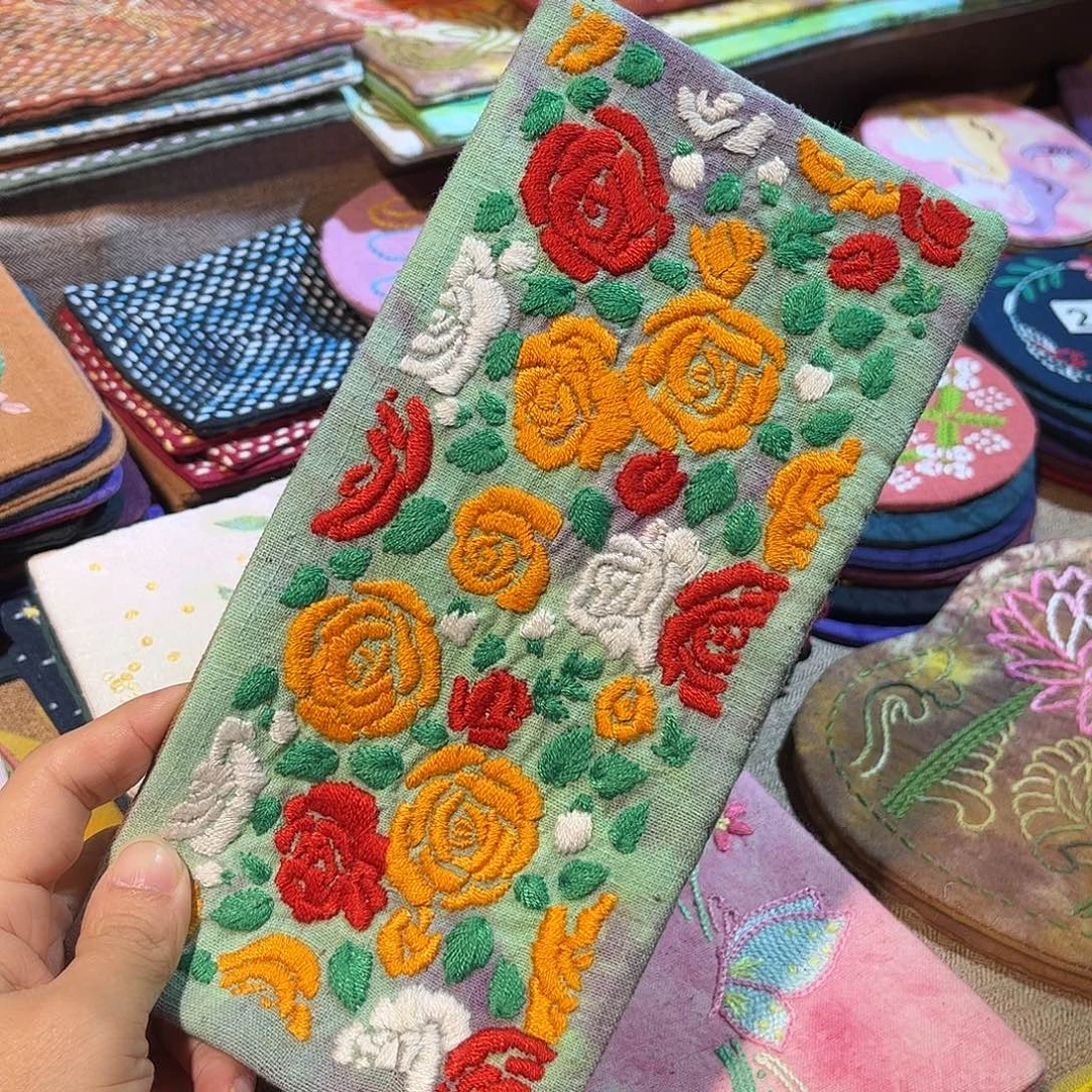 刺子绣摸鱼美美价