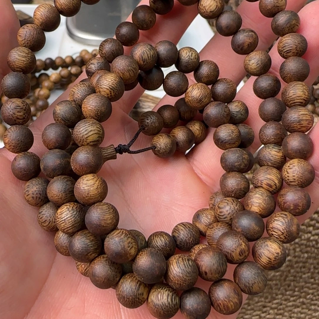 沉香碎屑沉香多圈17g7mm