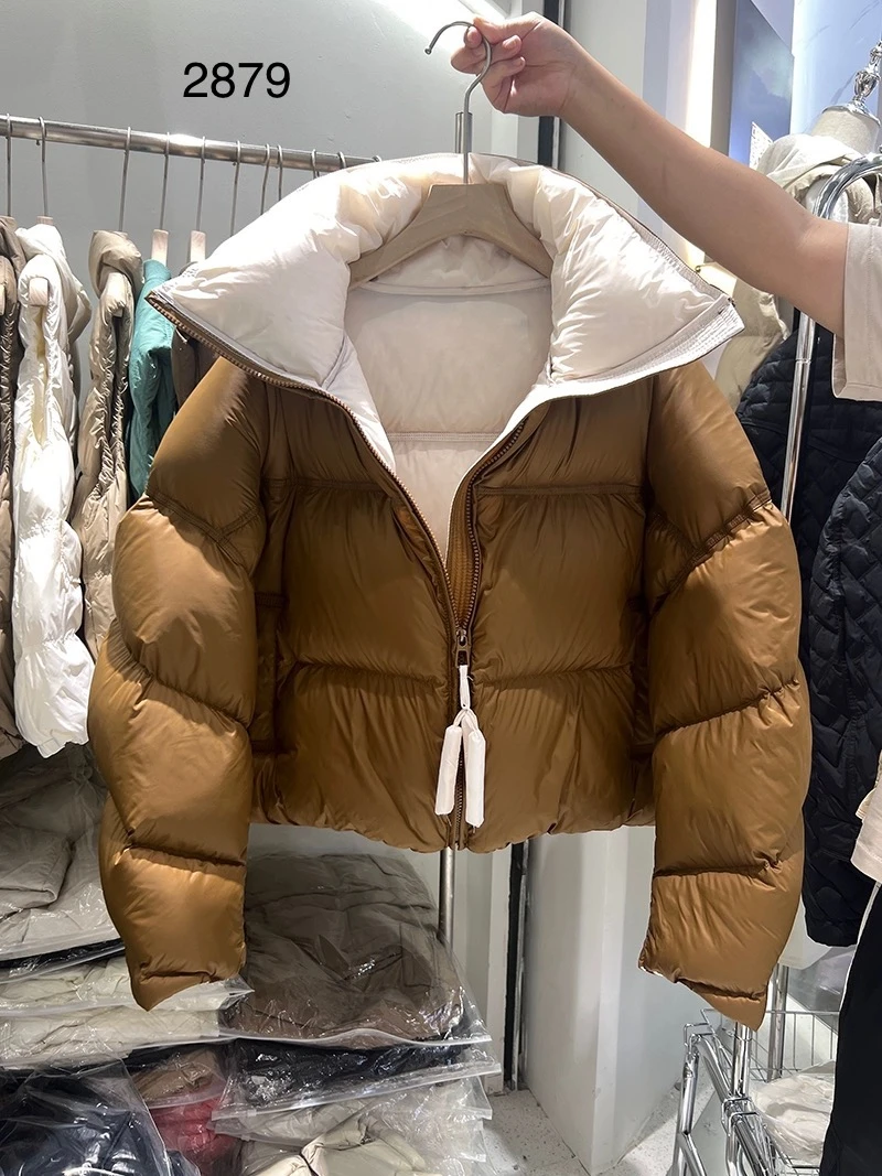 2879（部分无水洗唛，介意慎拍） SANFAN新款羽绒服