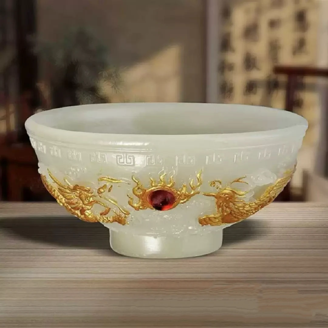 【甄选藏品】夜光龍凮碗