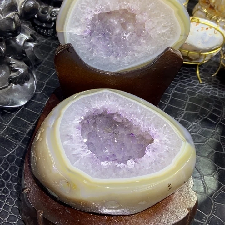 珠宝半成品未镶嵌水晶聚宝盆