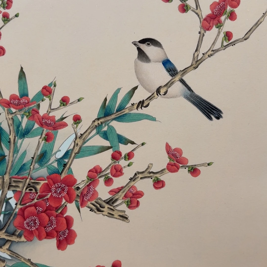 国画国画作品山水花鸟