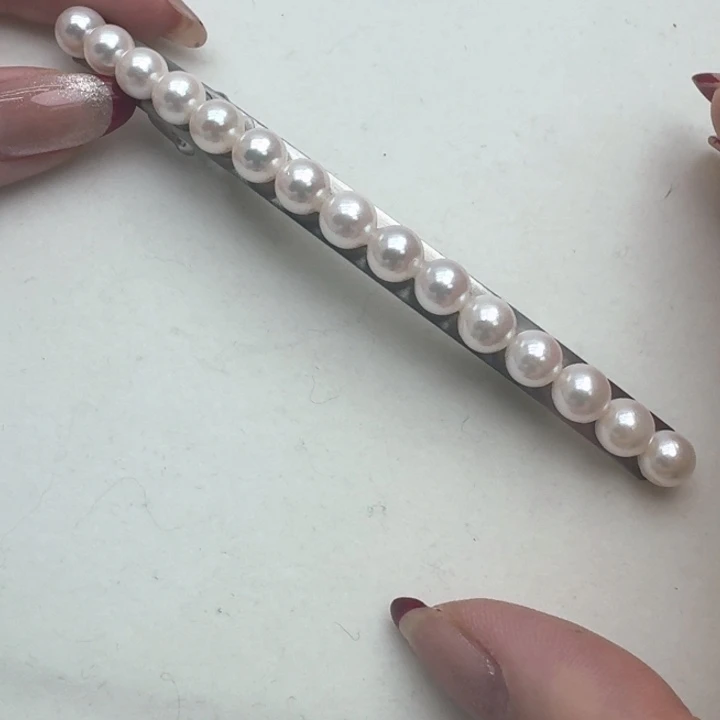 海水珍珠发饰未镶嵌