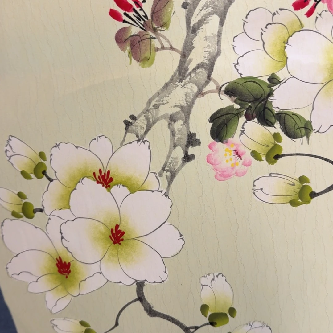 国画纯手绘山水花鸟作品