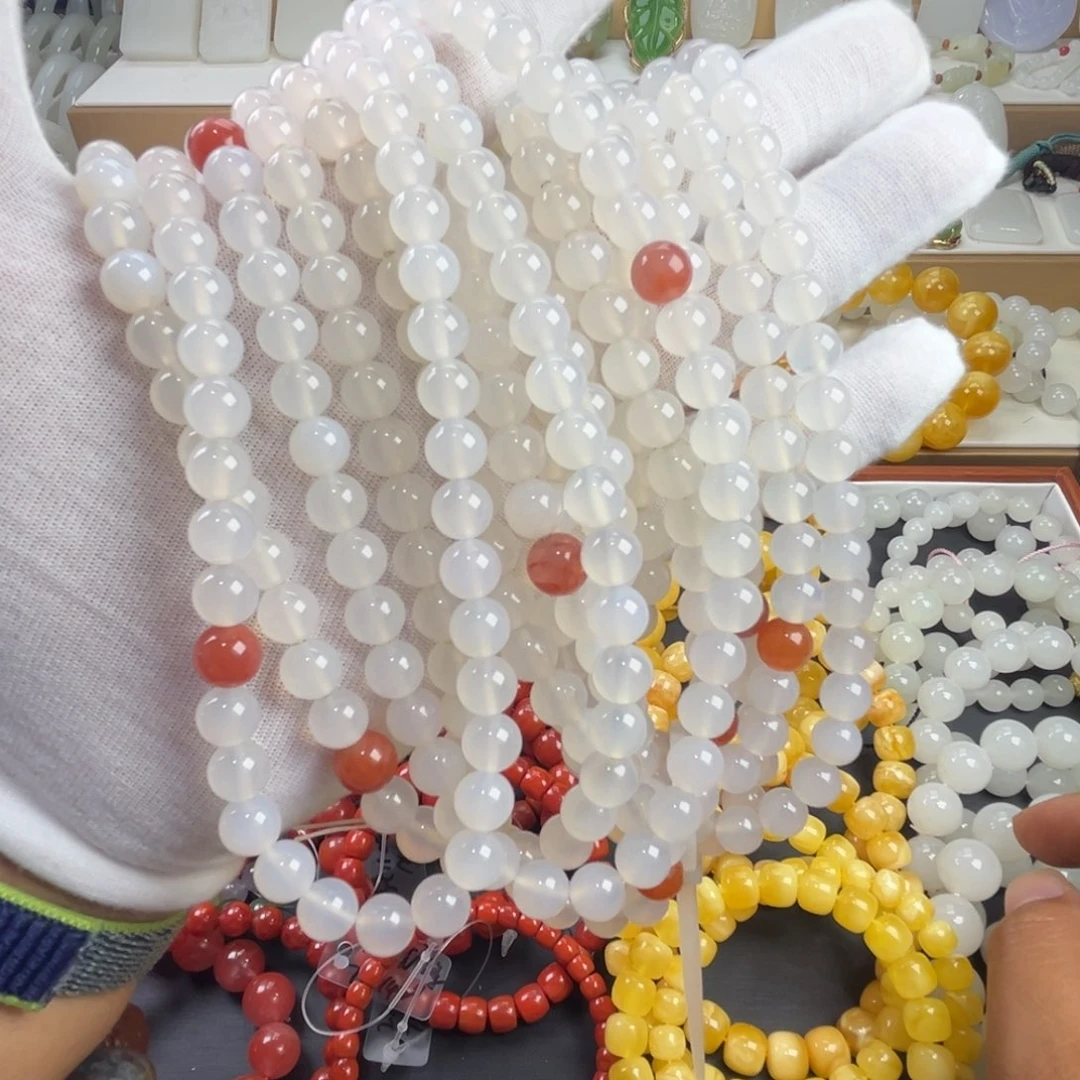玛瑙/玉髓手链未镶嵌
