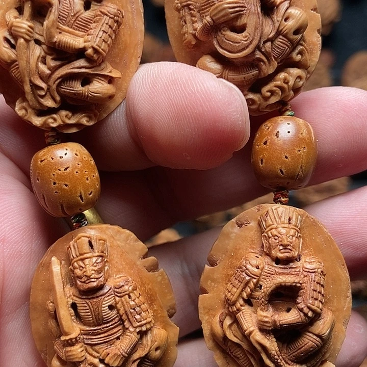 纯手工浮雕四大天王