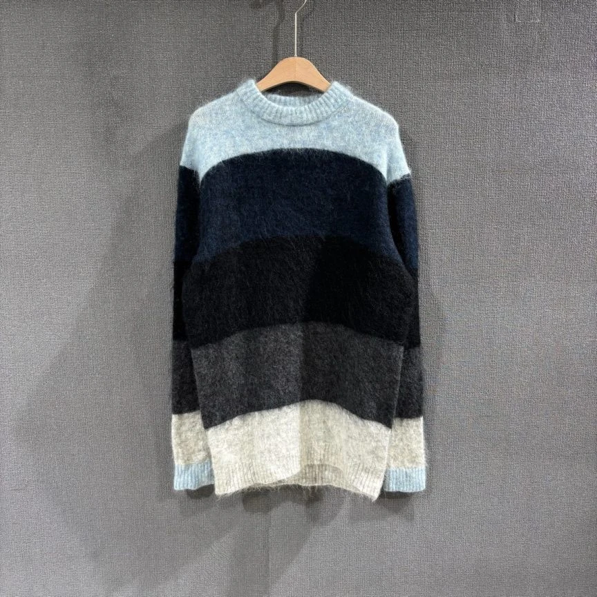 95新 Acne studio （pm）拼色马海毛毛衣 xs码/3056
