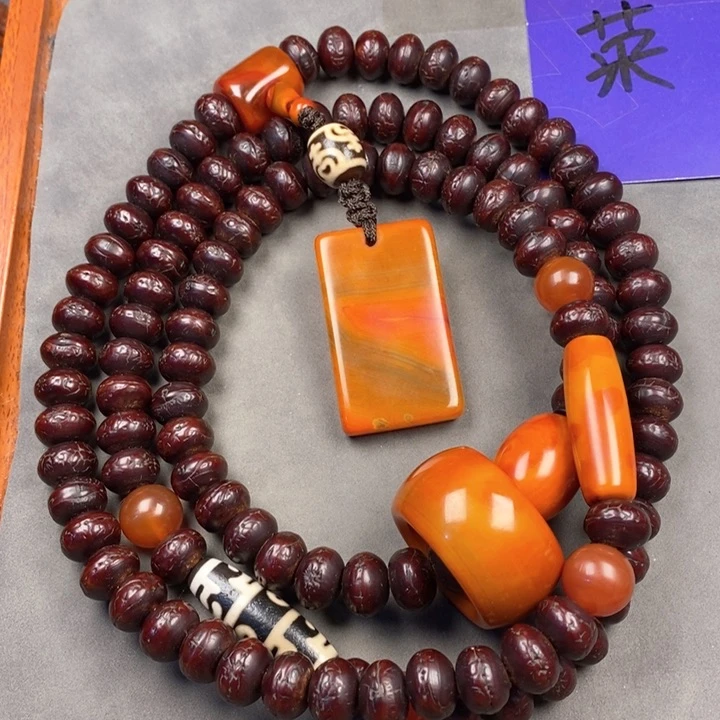 凤眼菩提吊坠凤眼