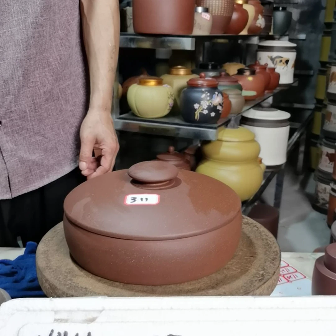 紫砂茶叶罐一饼311