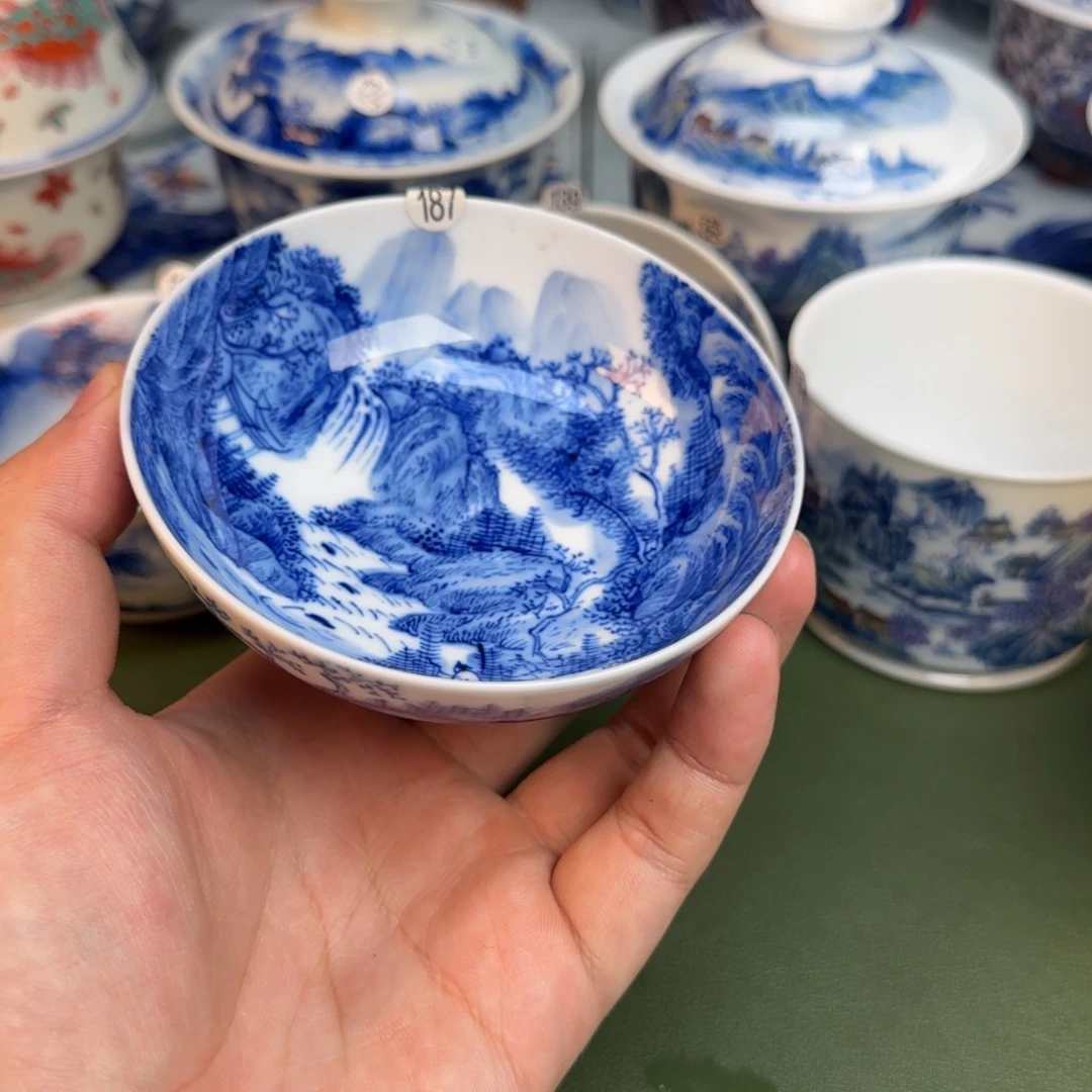 彦祖纯手工手绘茶具187