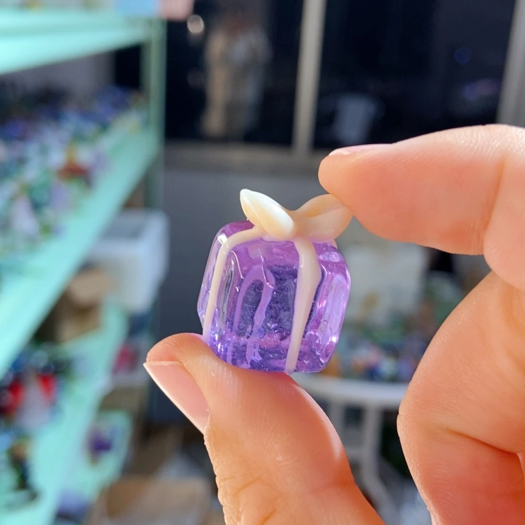 手工艺品琉璃紫色