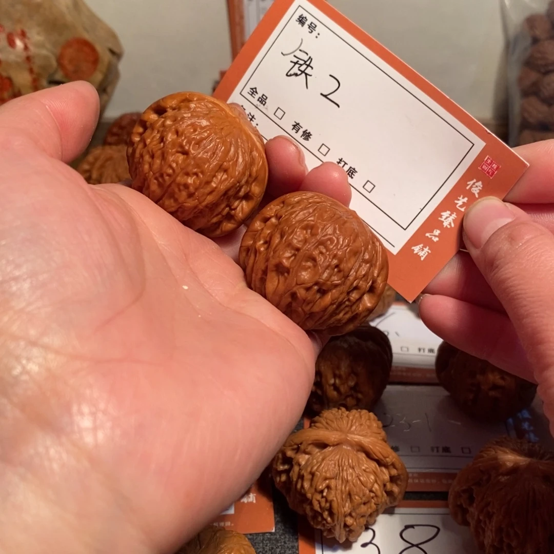 文玩核桃把件39铁锤铁2