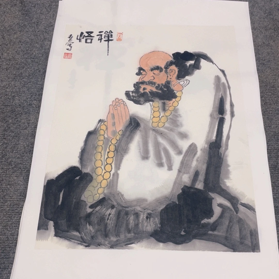 国画1.4平尺纯手绘国画作品