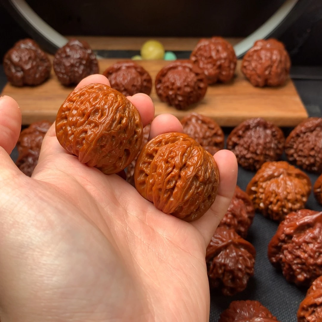 天***道猴头核桃吊坠磨盘38.3.YJQ#00#