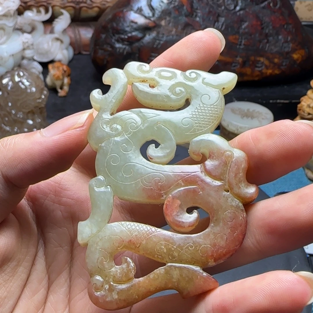 和田玉（糖玉）未镶嵌挂件