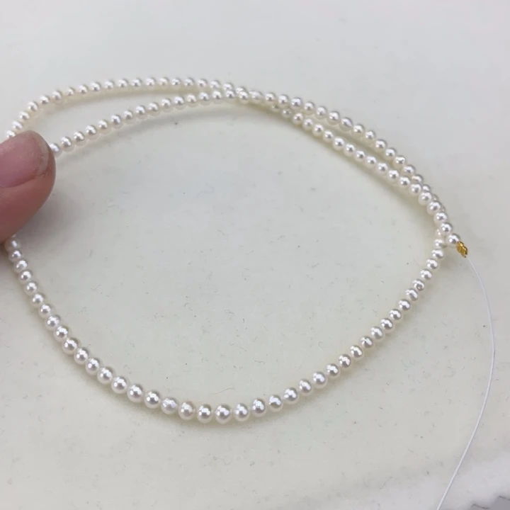 淡水珍珠颈饰未镶嵌卡3