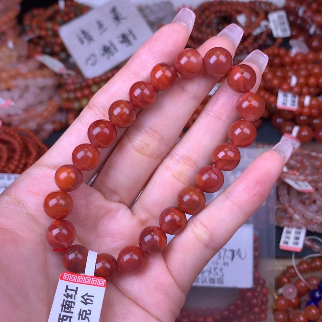未镶嵌手链南红玛瑙卡9