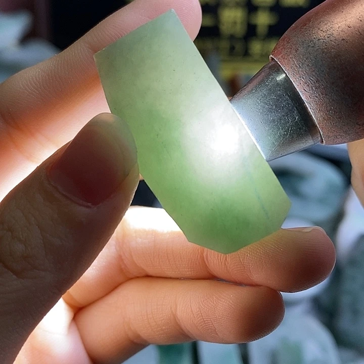 翡翠裸石纯天然翡翠