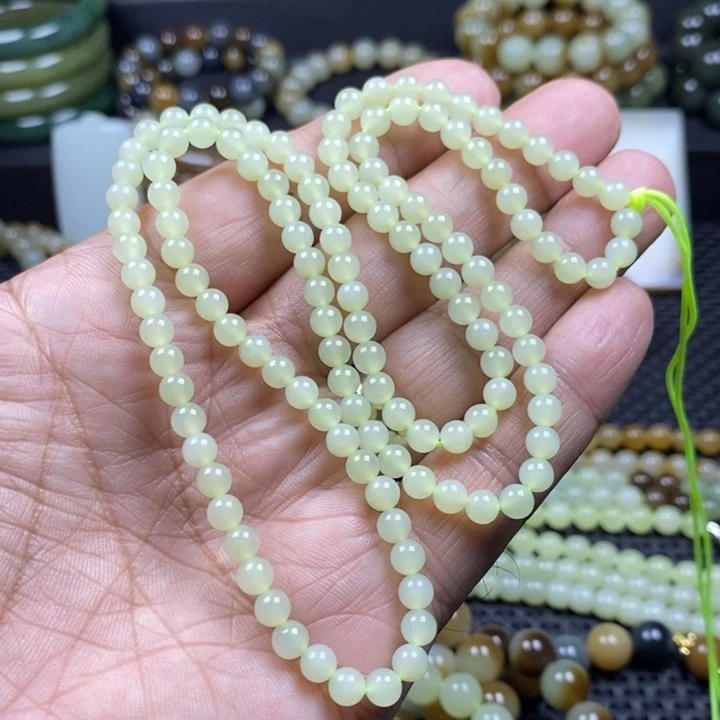 简***…和田玉未镶嵌手串