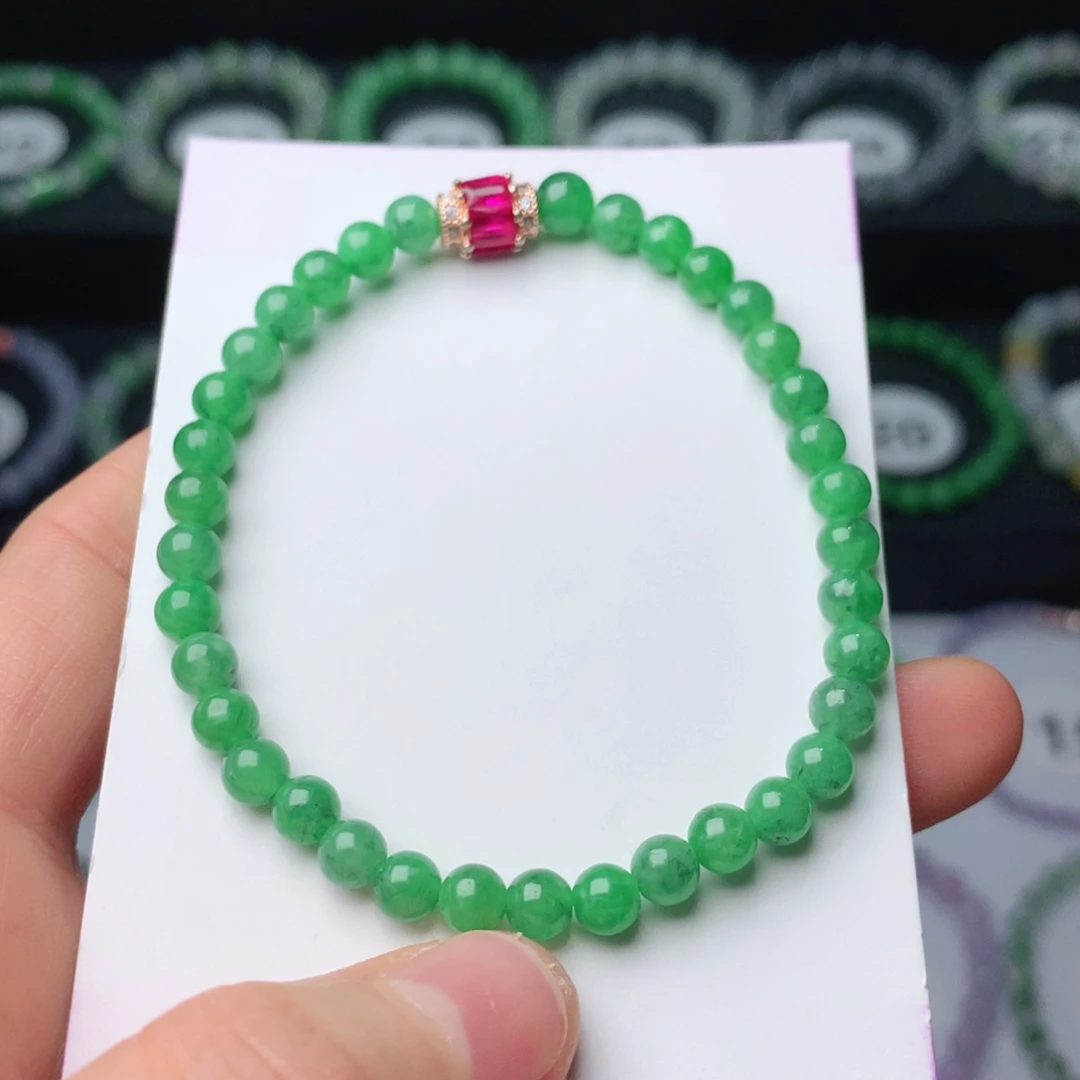 翡翠未镶嵌手链翡翠