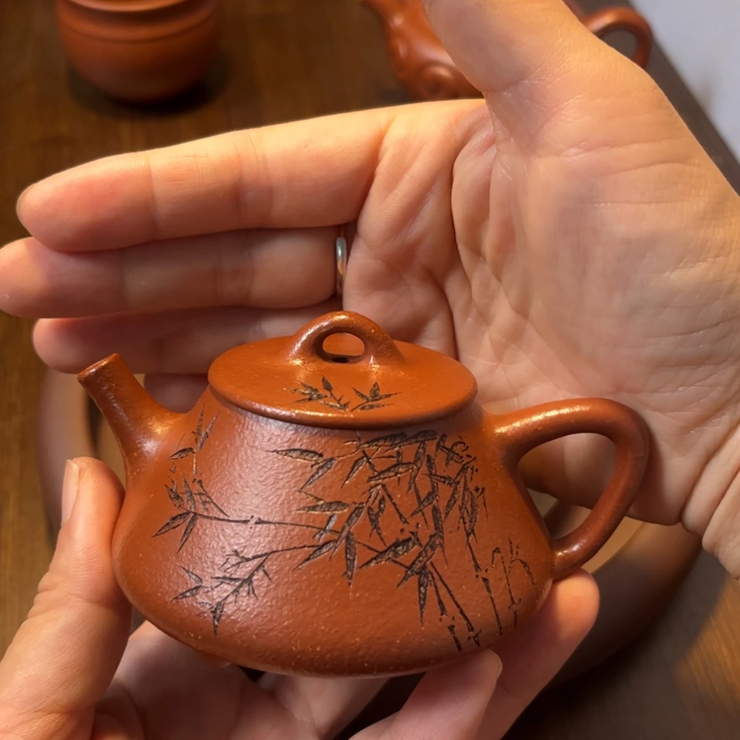 茶壶紫砂宜兴紫砂壶半手工制作