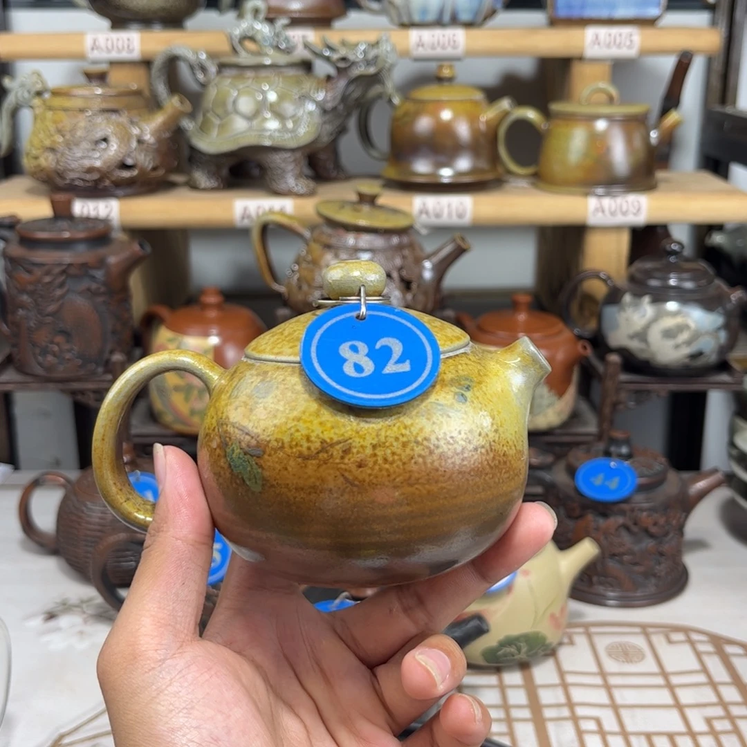 220cc白泥柴烧西施，（纯裸坯柴烧）