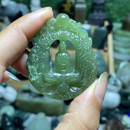 未镶嵌和田玉（糖玉）珠宝半成品