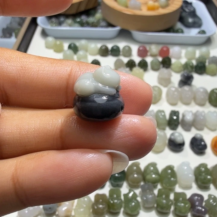 用***2未镶嵌和田玉珠宝半成品