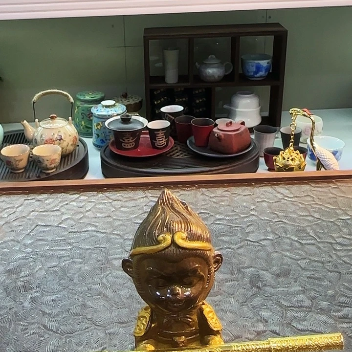 青花瓷器茶具套装旅行茶具茶叶罐玻璃杯个人杯