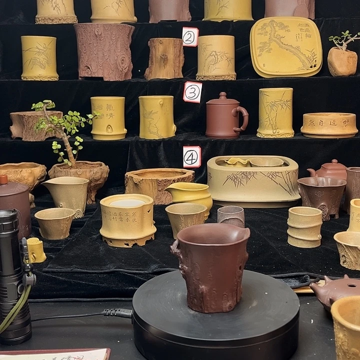 泥塑全手工制作公道杯