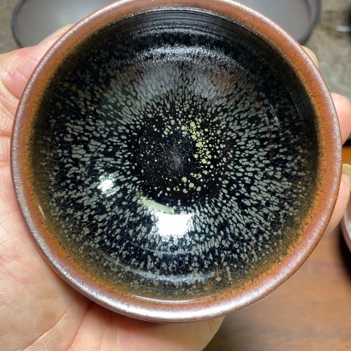 【闪购商品】茶盏柴烧建盏主人杯