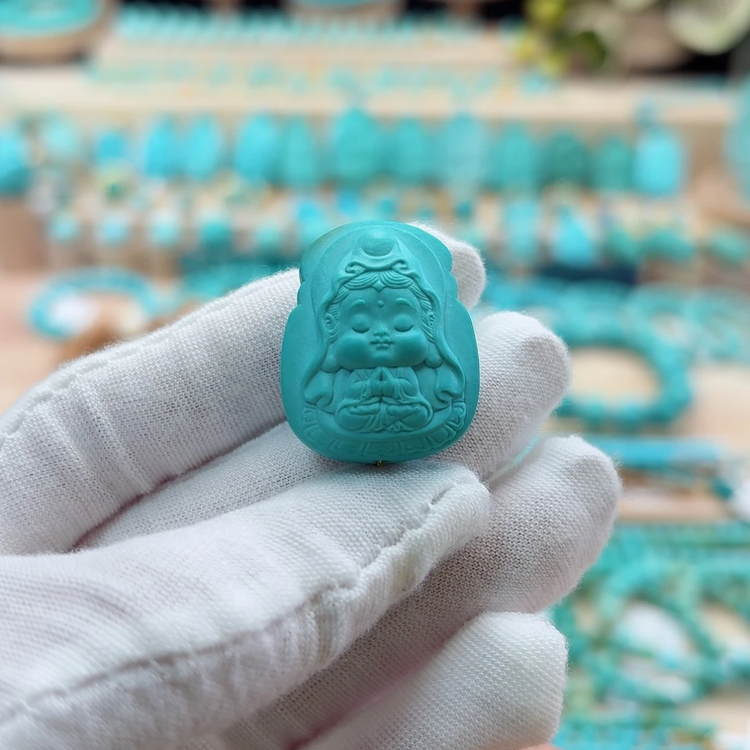 绿松石未镶嵌珠宝奇石