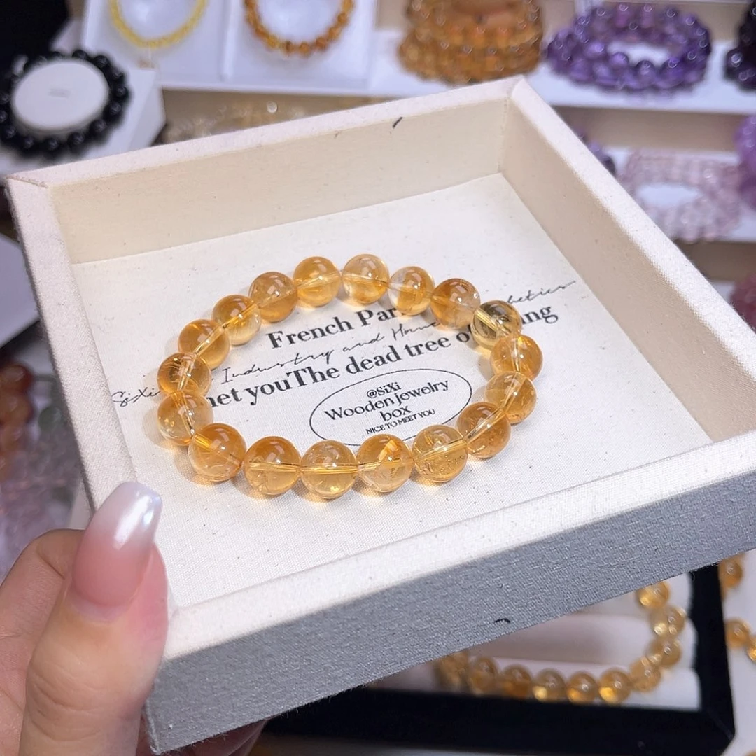 水晶手串未镶嵌8****天然水晶11mm