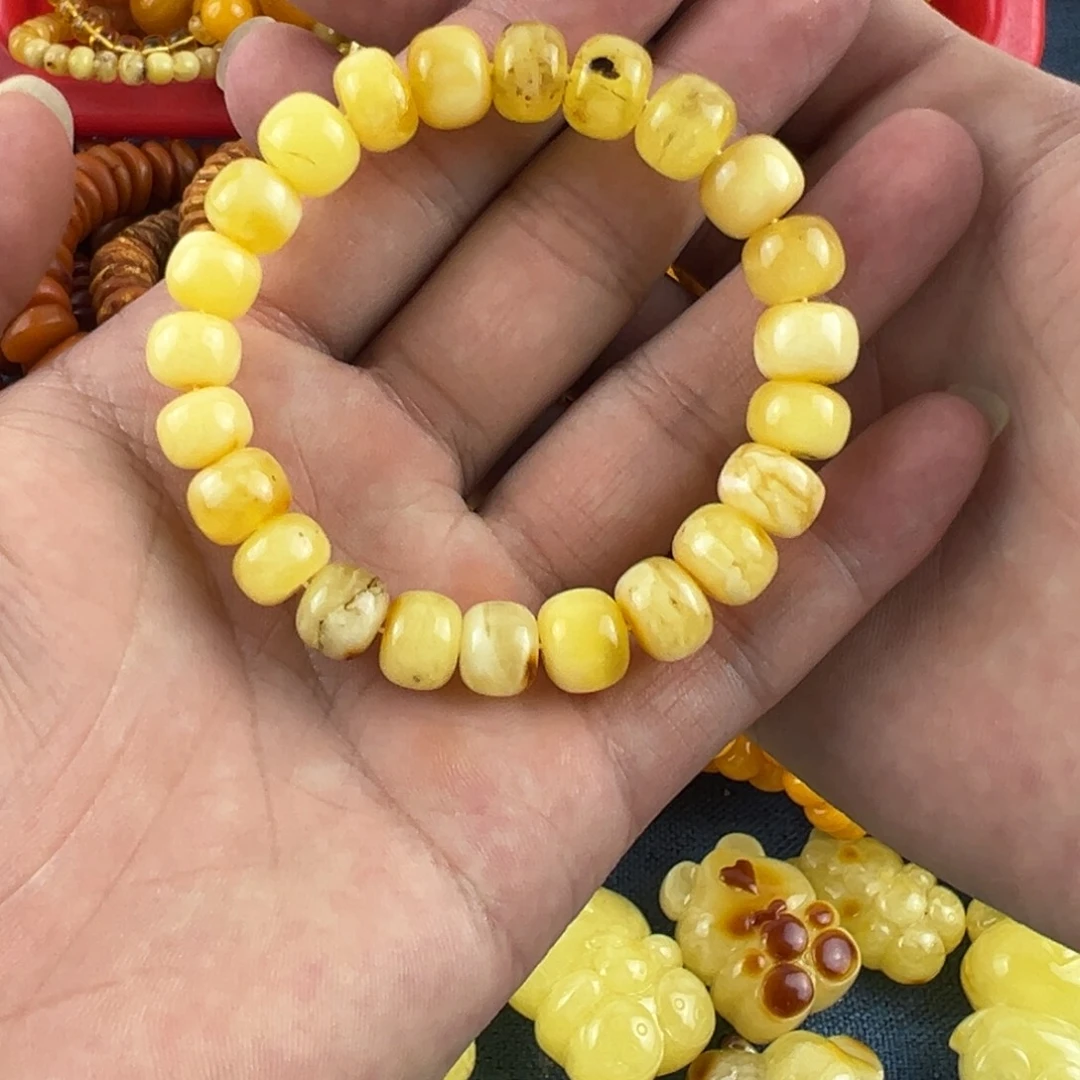 琥珀未镶嵌珠宝奇石