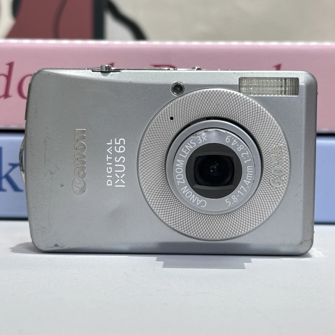 9新 Canon/佳能 IXUS65『奶油肌 氛围感强 可拍可录 古早感出片绝』
