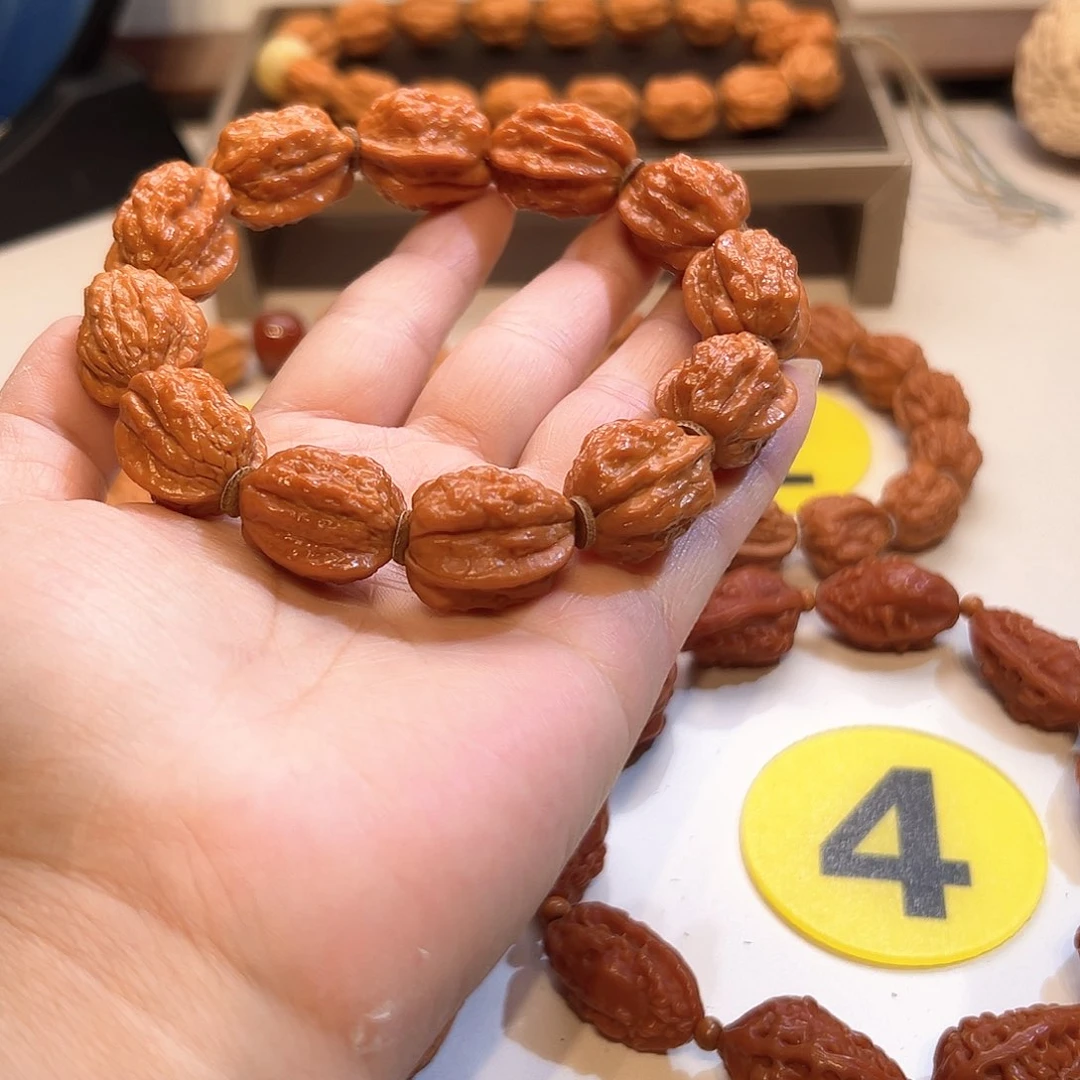 文玩核桃手串小金蟾