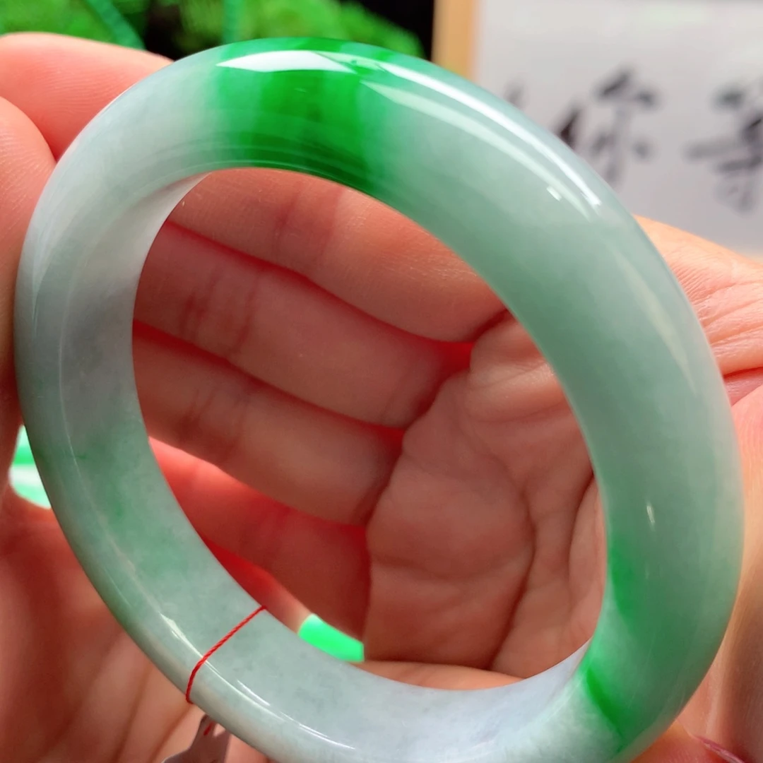 未镶嵌手镯翡翠57.6圈口
