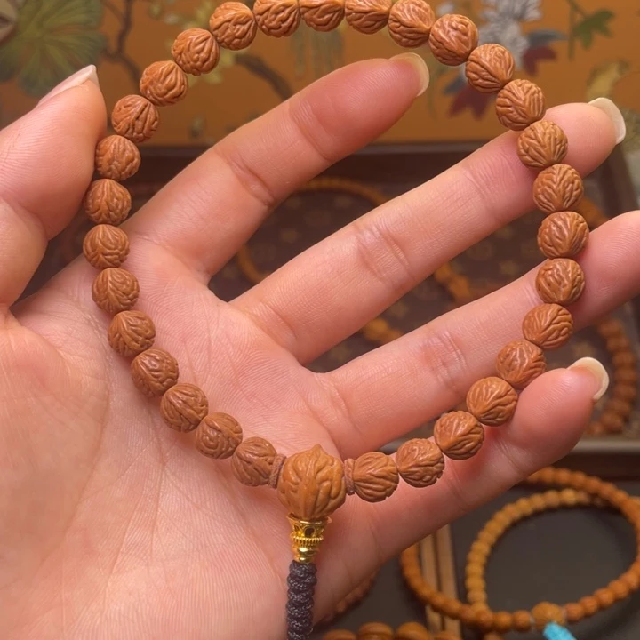 手串桃核龙纹涛哥