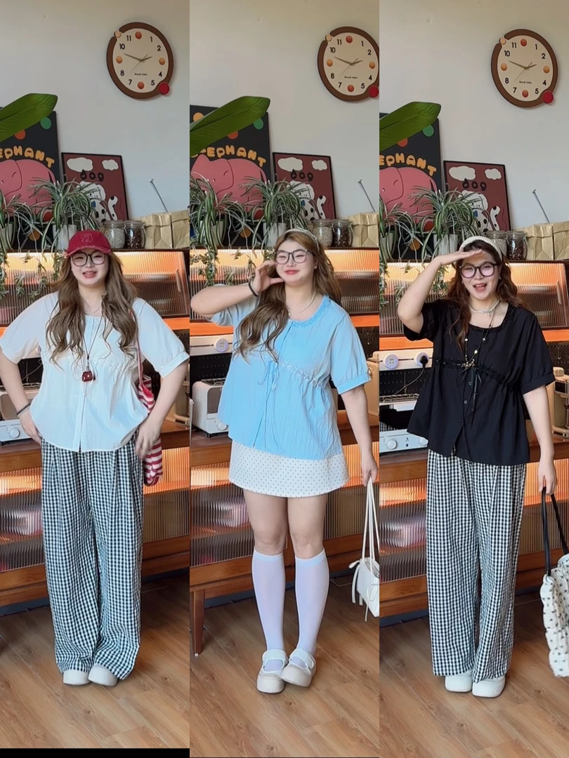 7940大码女装正肩袖衬衣方领显瘦夏季新款短袖法式衬衫上衣