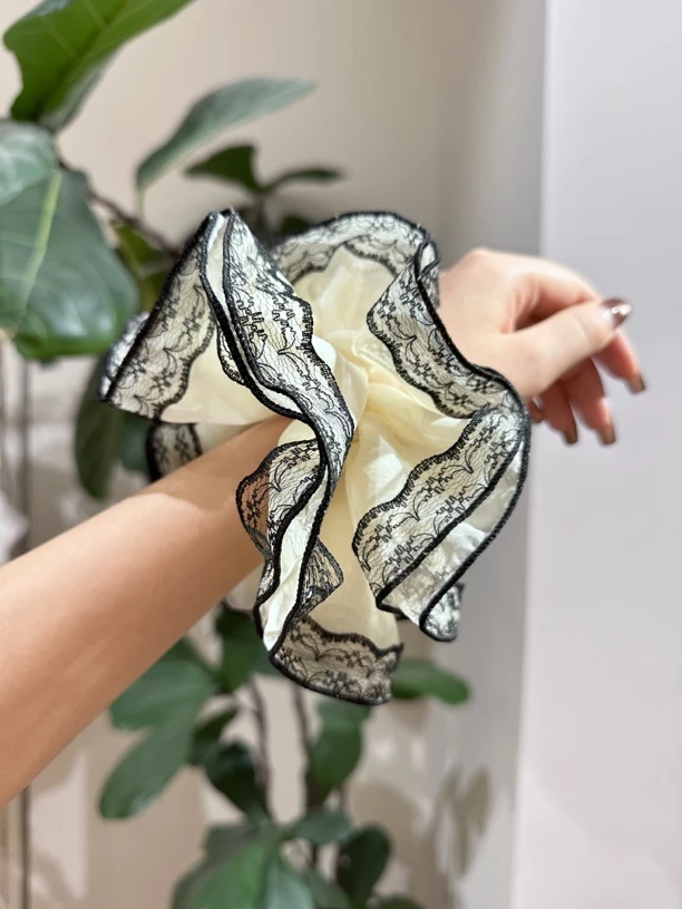 【枝雨花繁】法式气质少女氛围感发圈