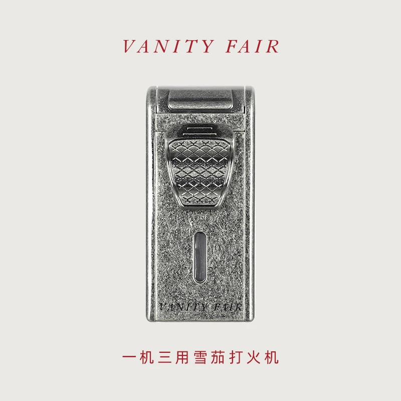 VANITYFAIR时尚雪茄打火机自带钻刀雪茄剪便携式多功能创意打火机