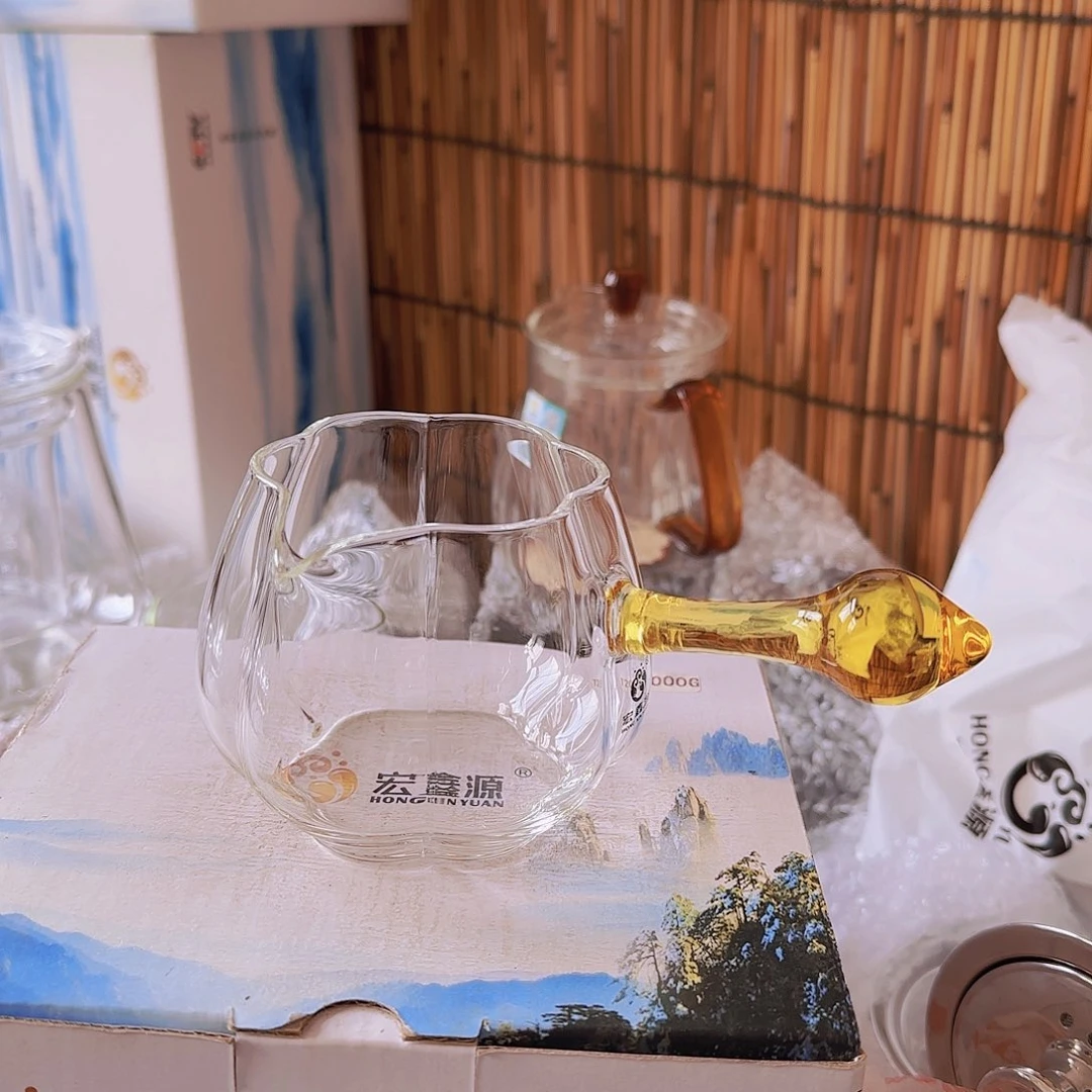 高硼硅玻璃茶水分离款G316黄