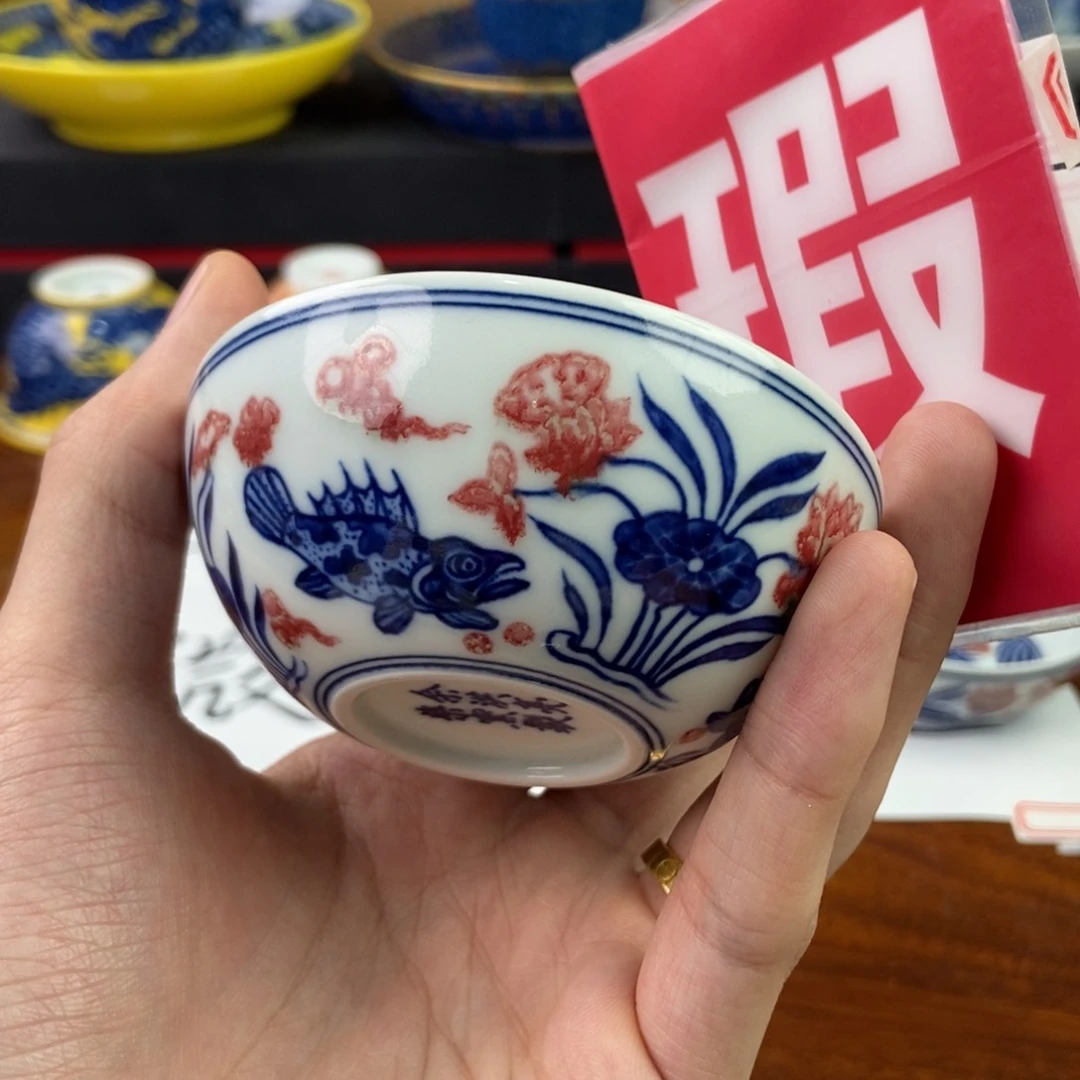 杯景德镇手绘陶瓷艺术